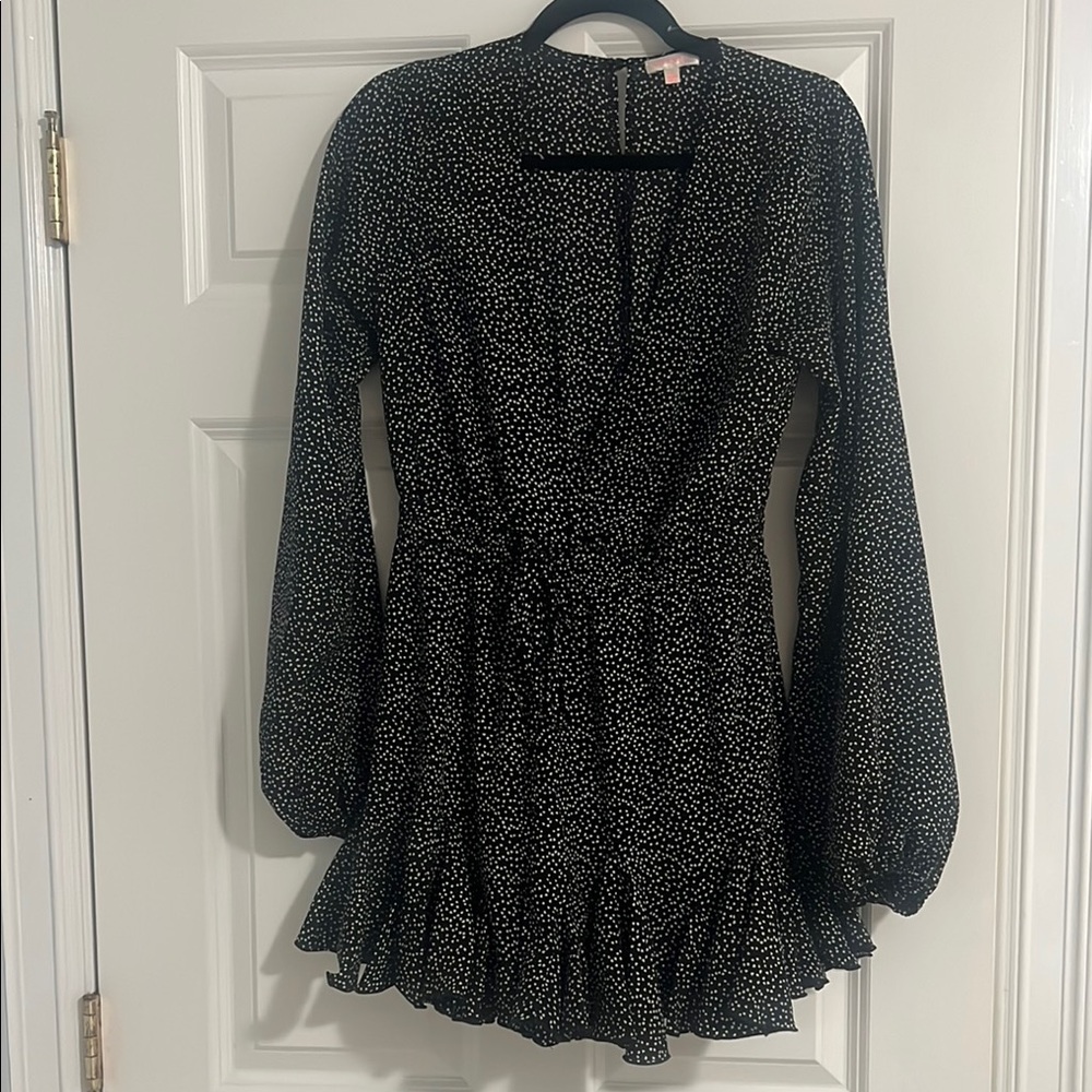 Black and White Women's Dress
